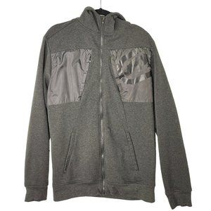 Ecko Mens Hoodie Sweatshirt Rhino Logo Black Camo Authentic Zip Up Size XL